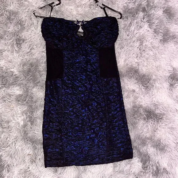 joyce black mini dress Joyce Black Chiffon Mini Dress - US 8